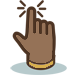 Hand, Pointing Finger Icon