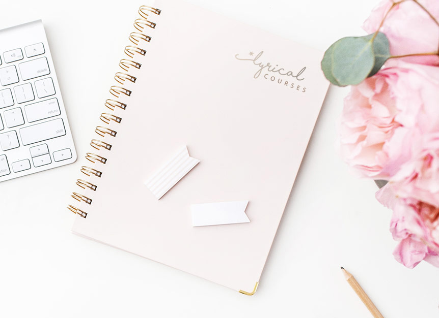 Lyrical Courses Notebook